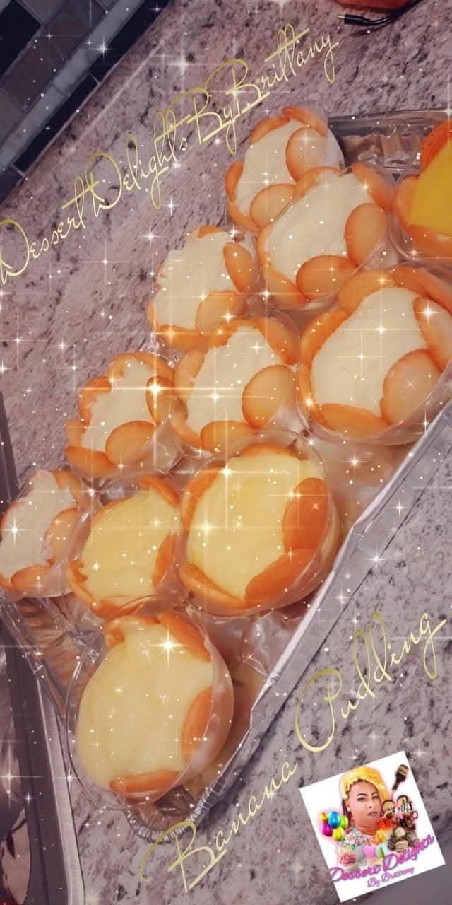 Tray of peeled oranges on a countertop with a handwritten message overlay.