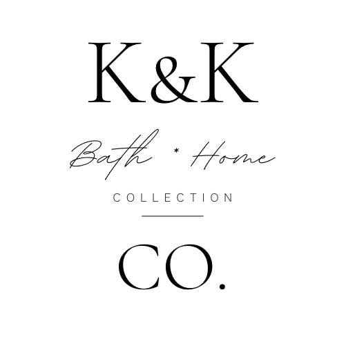 Text logo with 'K&K', 'Bath Home', 'Collection', and 'Co.' in black on white background.