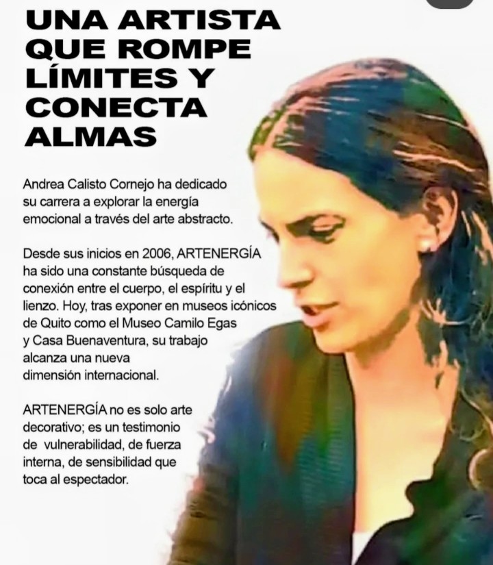 Portrait of a person with short hair and sunglasses, with colorful streaks in the hair, facing right. Text in Spanish on the left side.